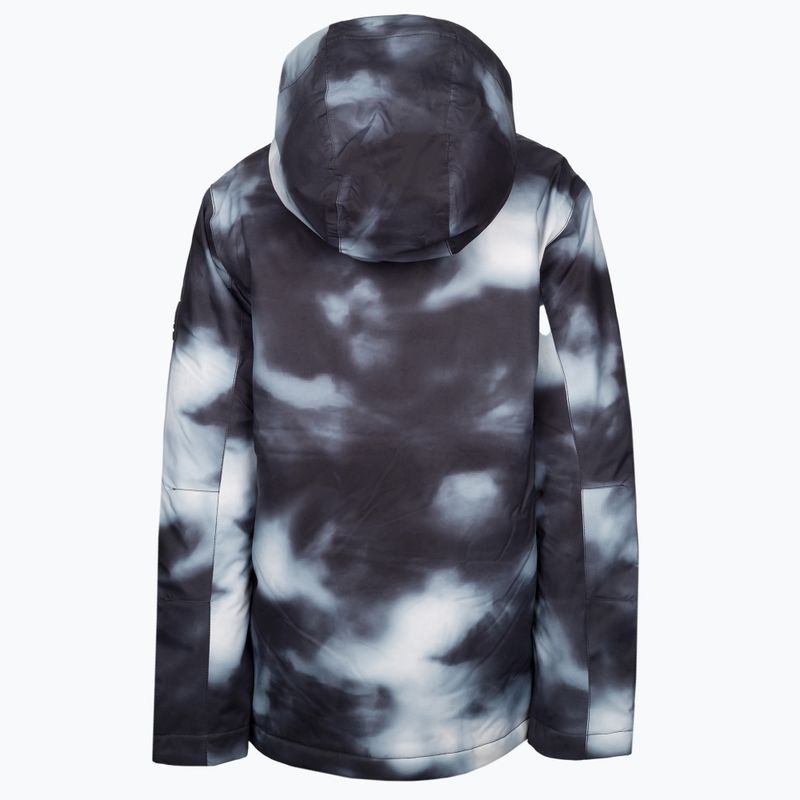 Dětská snowboardová bunda Quiksilver Mission Printed černá EQBTJ03148 2