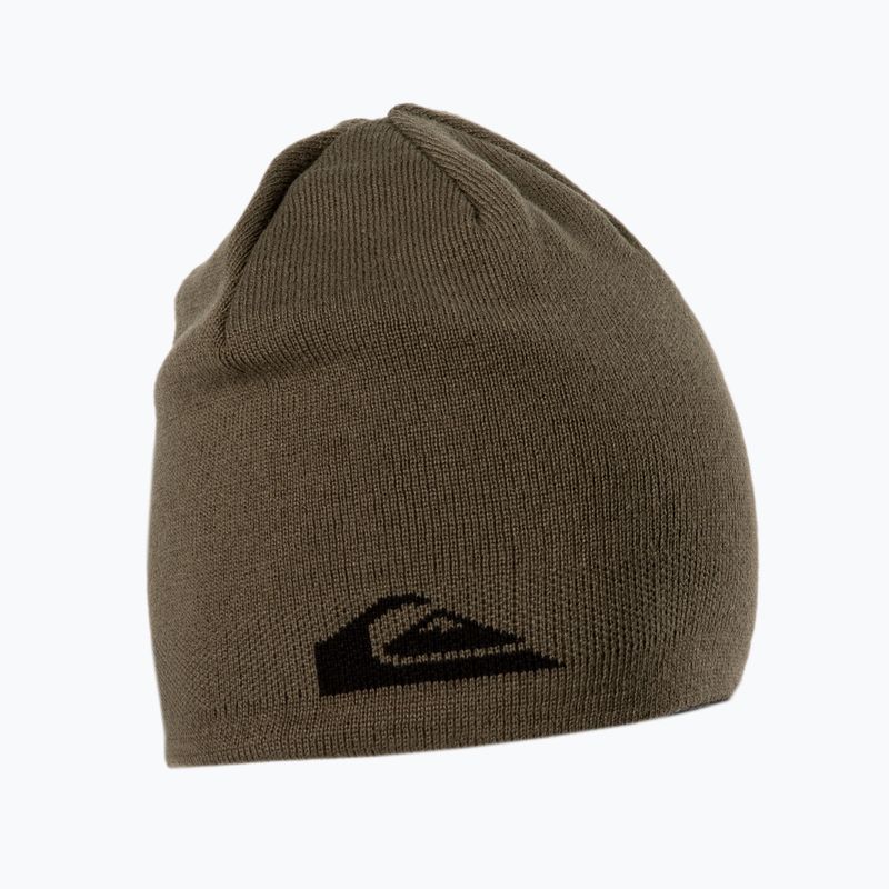 Pánská zimní čepice na snowboard Quiksilver M&W zelená EQYHA03308