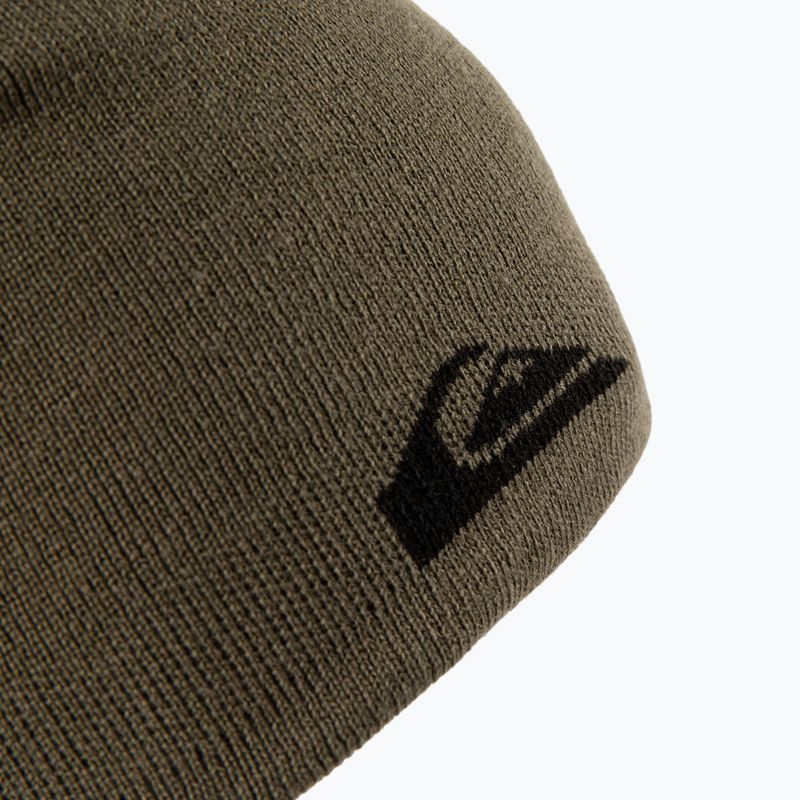Pánská zimní čepice na snowboard Quiksilver M&W zelená EQYHA03308 3