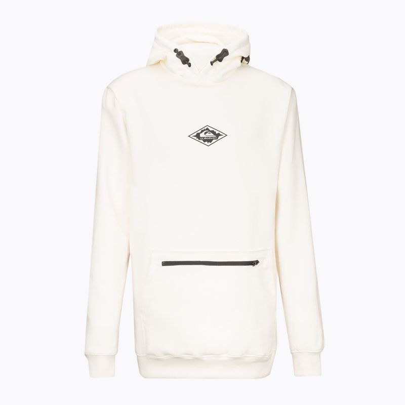 Pánská snowboardová mikina Quiksilver Big Logo Tech bílá EQYFT04378