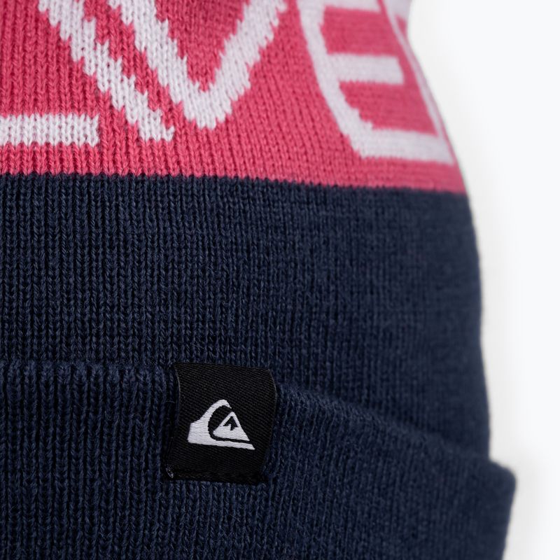 Pánská zimní čepice na snowboard Quiksilver Summit modrá EQYHA03306 3