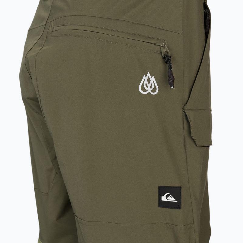 Pánské snowboardové kalhoty Quiksilver Tr Stretch zelené EQYTP03165 3