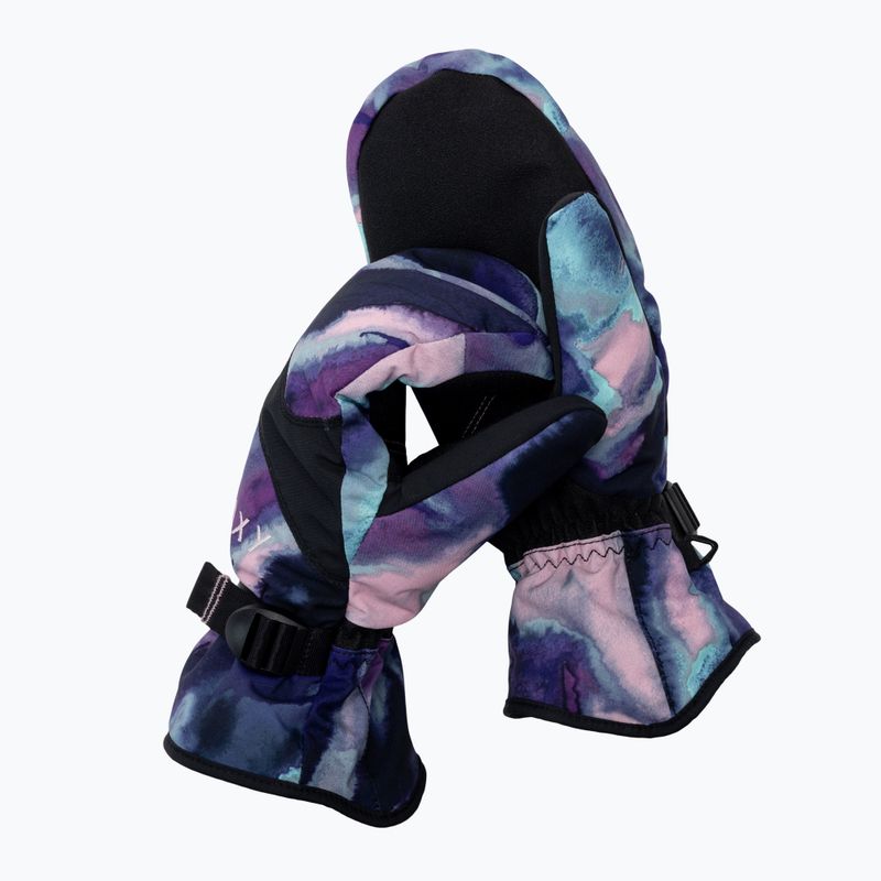 Dámské snowboardové rukavice ROXY Jetty 2021 niebieski/fioletowo/różowo/czarny