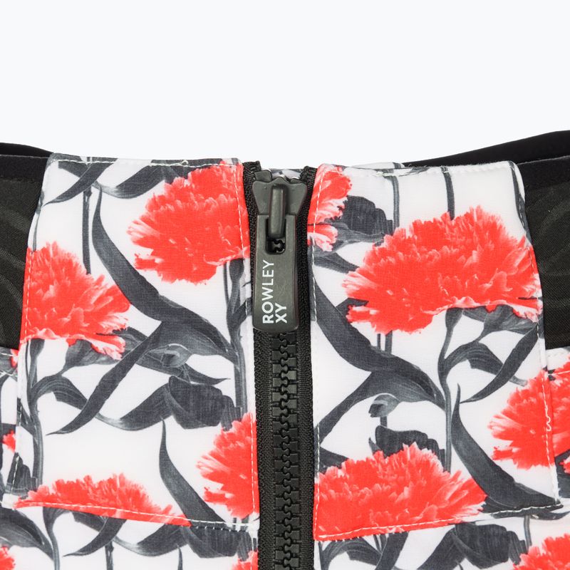 Dámské snowboardové kalhoty ROXY Rowley X ROXY High 2021 bright white/white red 10