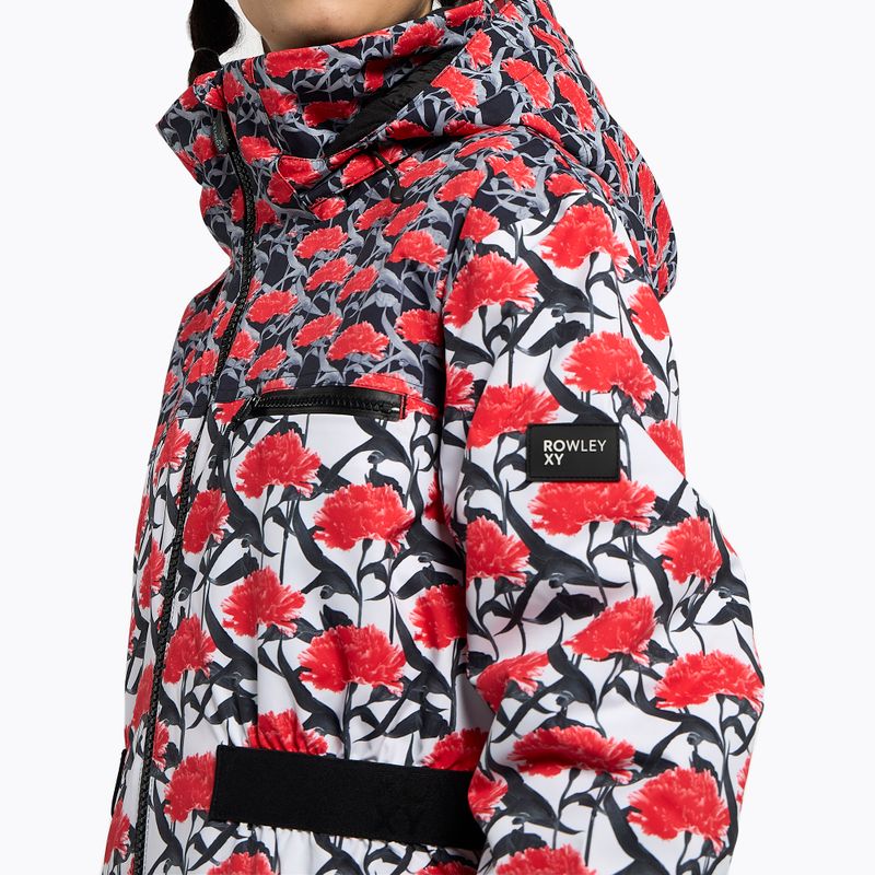 Dámská snowboardová bunda ROXY Rowley X Ski Parka 2021 bright white/white red 6