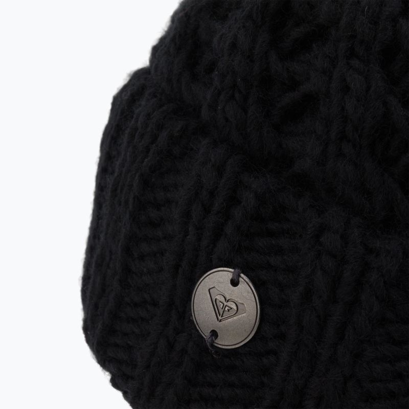Dětská zimní čepice ROXY Blizzard Girl 2021 true black 3