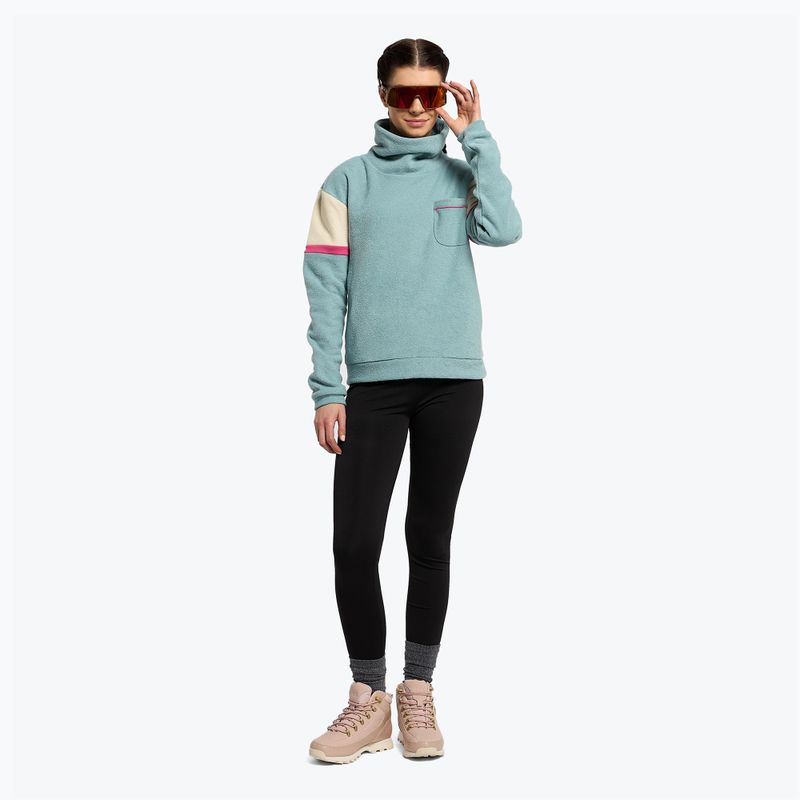 Dámská snowboardová mikina ROXY Kirah 2021 blue 2