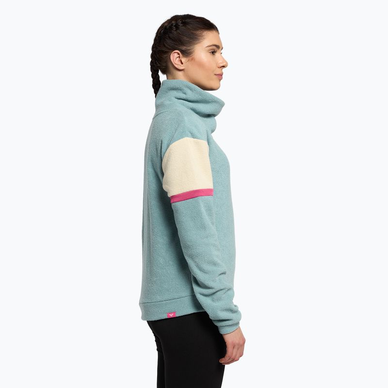 Dámská snowboardová mikina ROXY Kirah 2021 blue 3