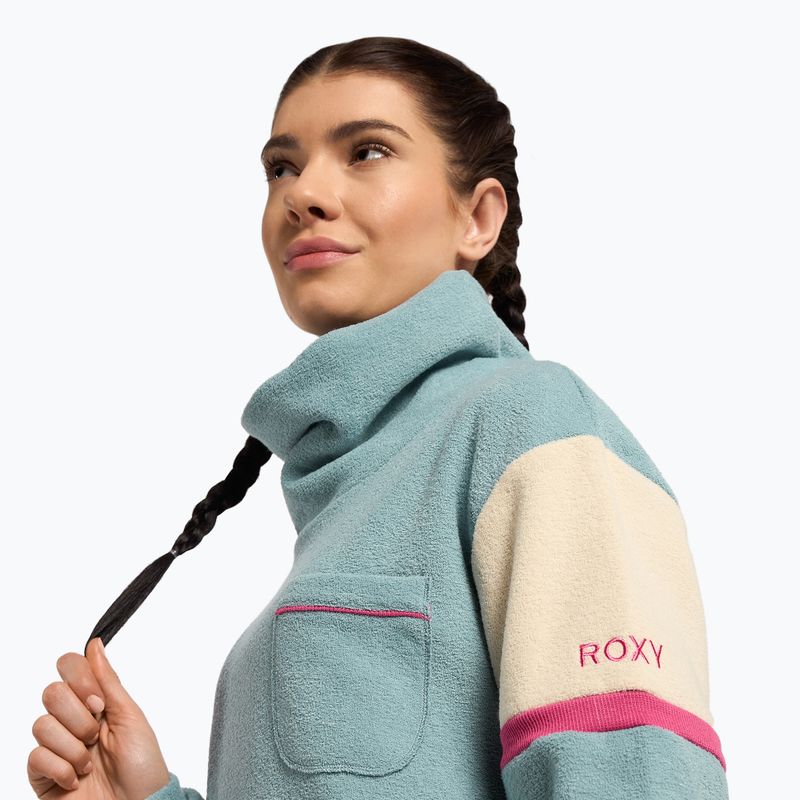 Dámská snowboardová mikina ROXY Kirah 2021 blue 5