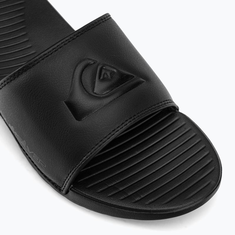 Pánské žabky Quiksilver Bright Coast Slide solid black 7