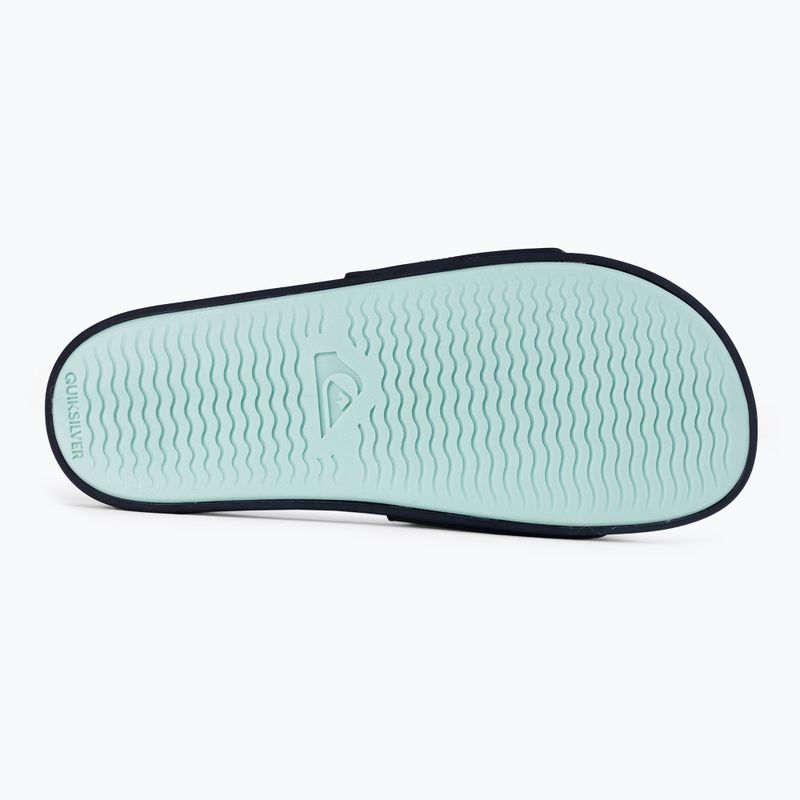 Pánské žabky Quiksilver Rivi Wordmark Slide blue/blue/blue 4