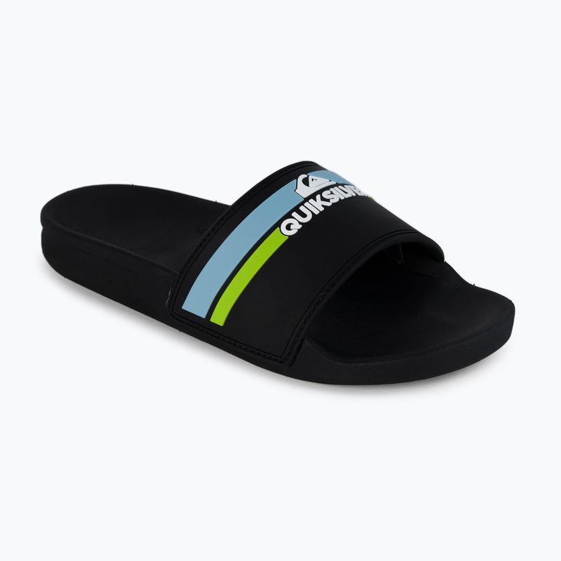 Dětské žabky Quiksilver Rivi Slide black/orange/blue