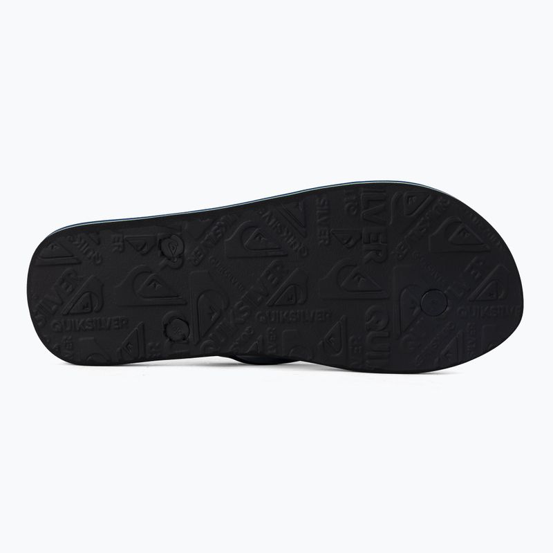 Pánské žabky Quiksilver Molokai Newwave black/blue/blue 4