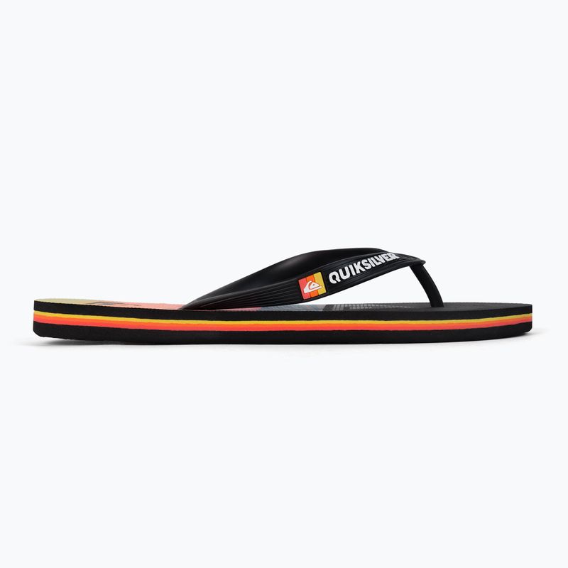 Pánské žabky Quiksilver Molokai Panel black 2