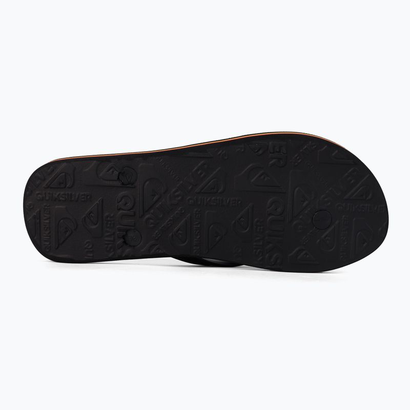 Pánské žabky Quiksilver Molokai Panel black 4