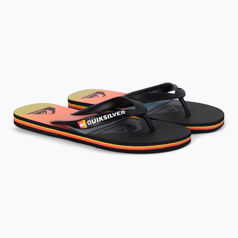 Pánské žabky Quiksilver Molokai Panel black 5
