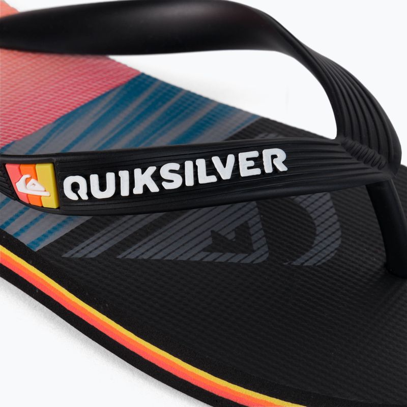 Pánské žabky Quiksilver Molokai Panel black 7