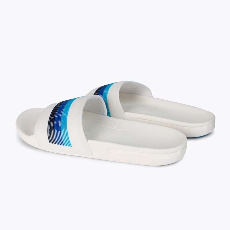 Pánské žabky Quiksilver Rivi Wordmark Slide white/white/blue 3