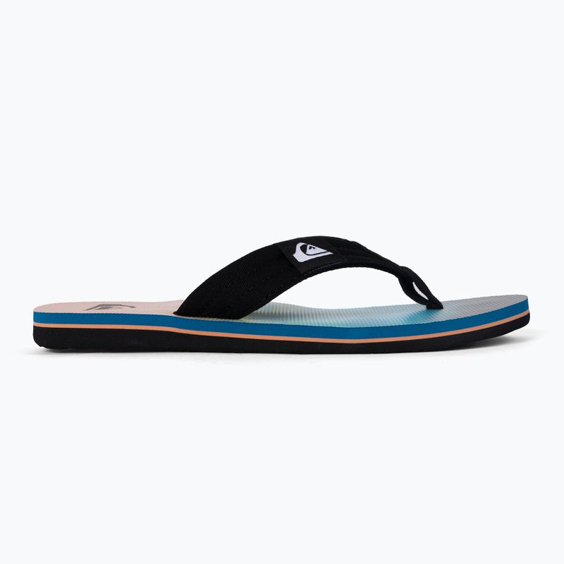 Pánské žabky Quiksilver Molokai Layback blue/blue/orange 2