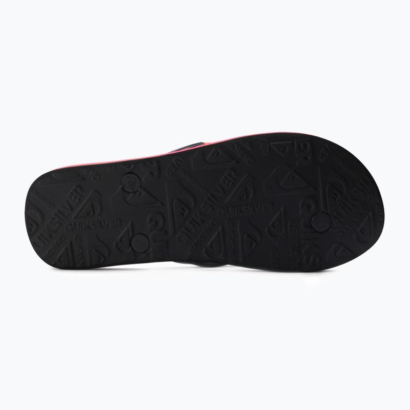 Pánské žabky Quiksilver Molokai Acid Drop black/orange/orange 4
