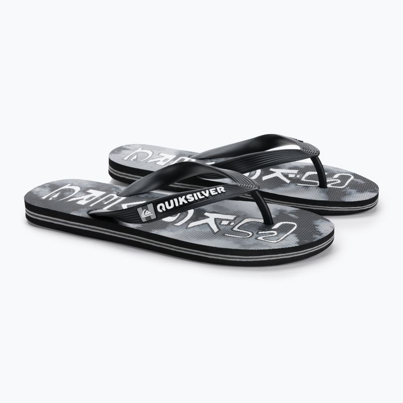 Dětské žabky Quiksilver Molokai Acid Drop black 5