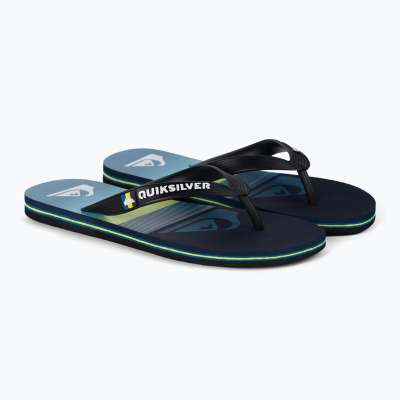Dětské žabky Quiksilver Molokai Art B blue 1 5