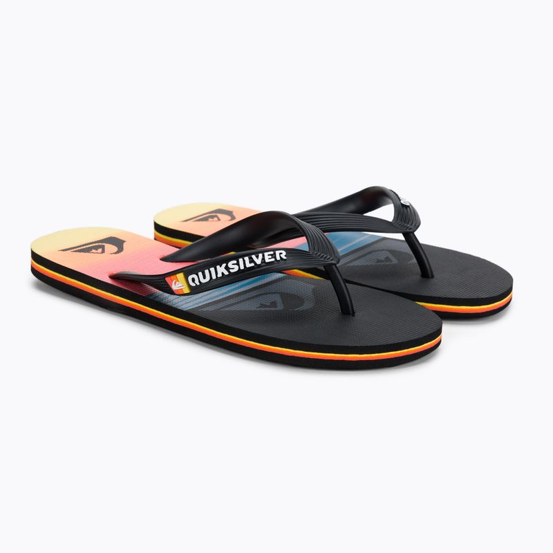 Dětské žabky Quiksilver Molokai Art B black 5