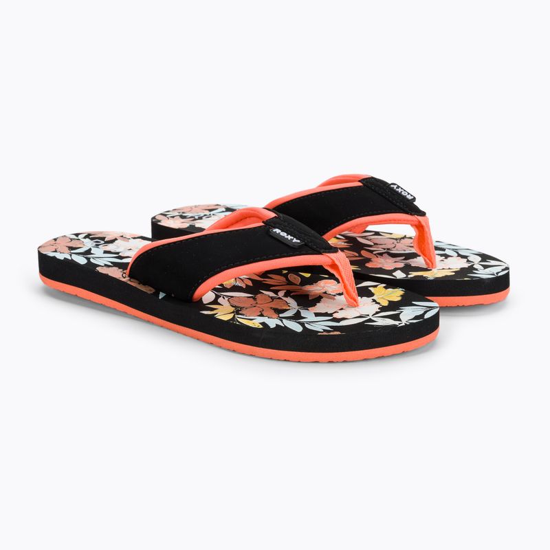Dámské žabky ROXY Coastin Print 2021 black print 5