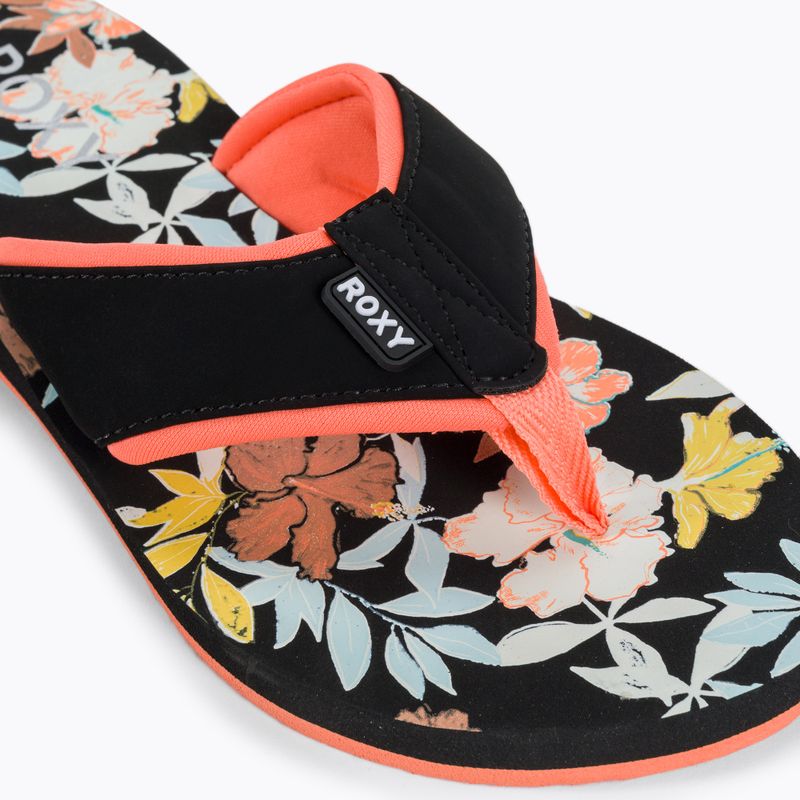 Dámské žabky ROXY Coastin Print 2021 black print 7