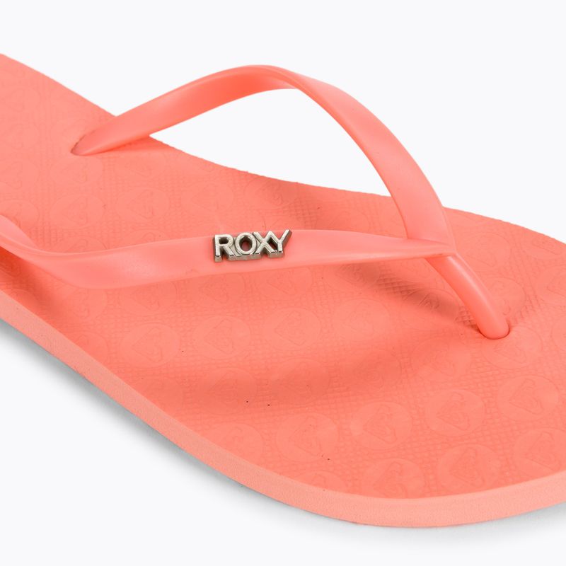 Dámské žabky ROXY Viva IV 2021 hot coral 7