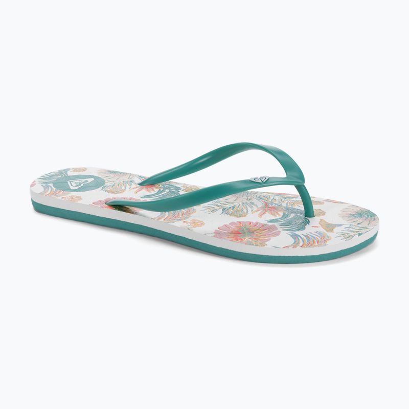 Dámské žabky ROXY To The Sea X 2021 white/aqua