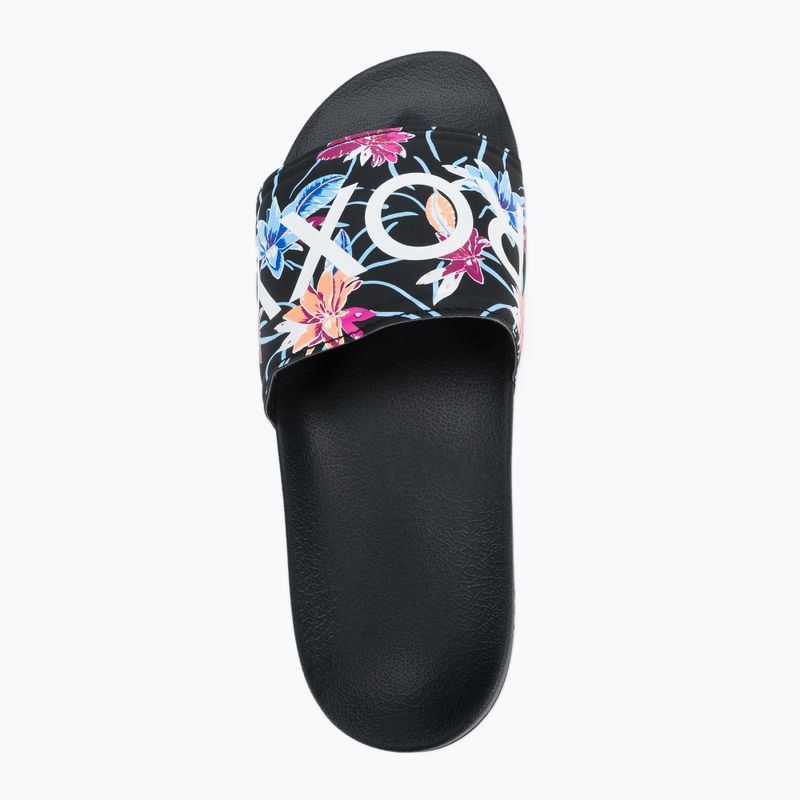Dámské žabky ROXY Slippy II 2021 black/azela pink 6