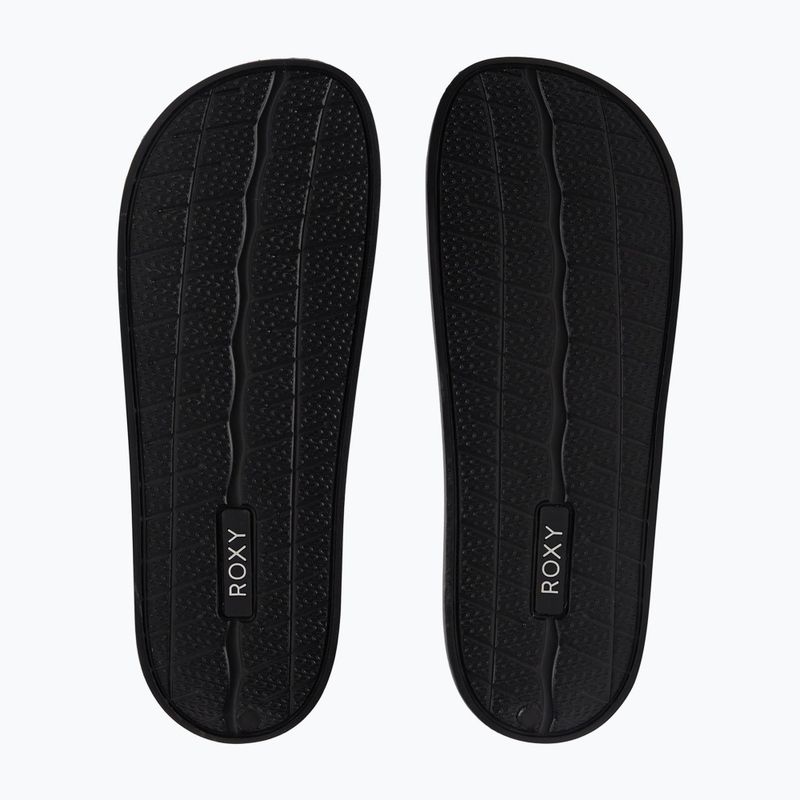 Dámské žabky ROXY Slippy II black geo 4