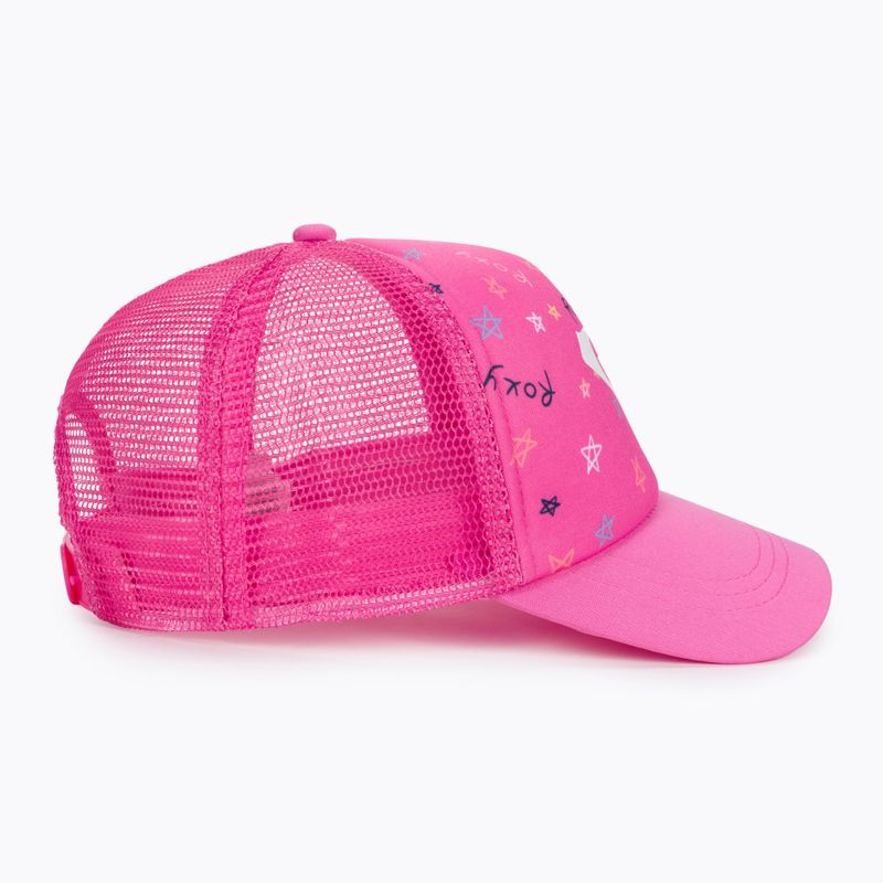 Dětská baseballová čepice ROXY Sweet Emotions Trucker Cap 2021 pink guava star dance 3