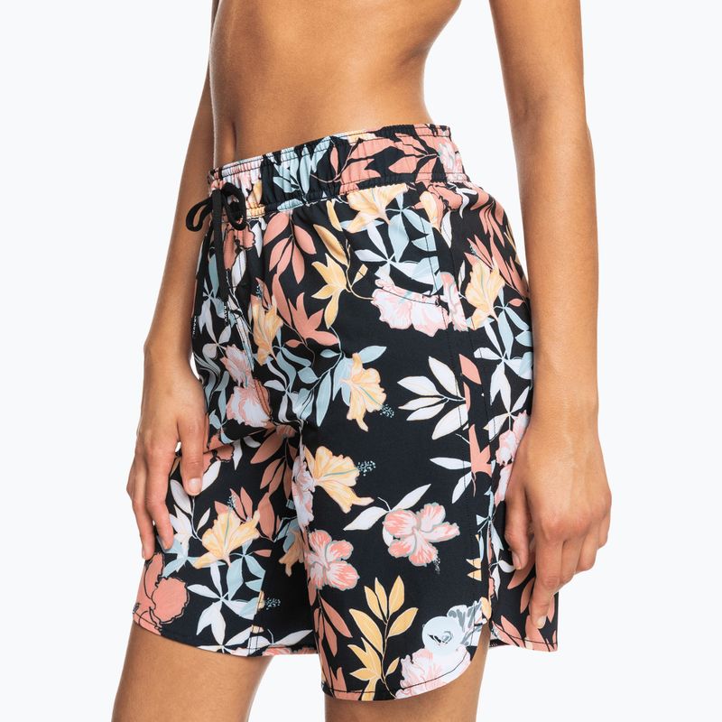Dámské plavecké šortky ROXY Basics 9" 2021 anthracite/island vibes