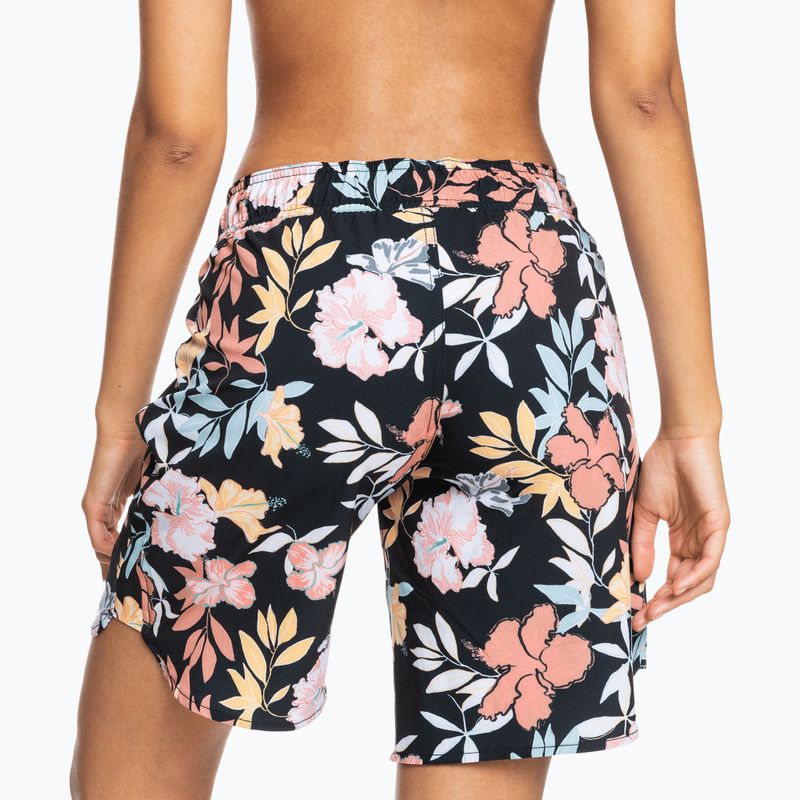 Dámské plavecké šortky ROXY Basics 9" 2021 anthracite/island vibes 2