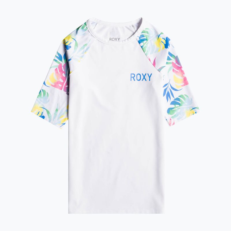 Dětské plavecké tričko ROXY Printed 2021 bright white/surf trippin 4