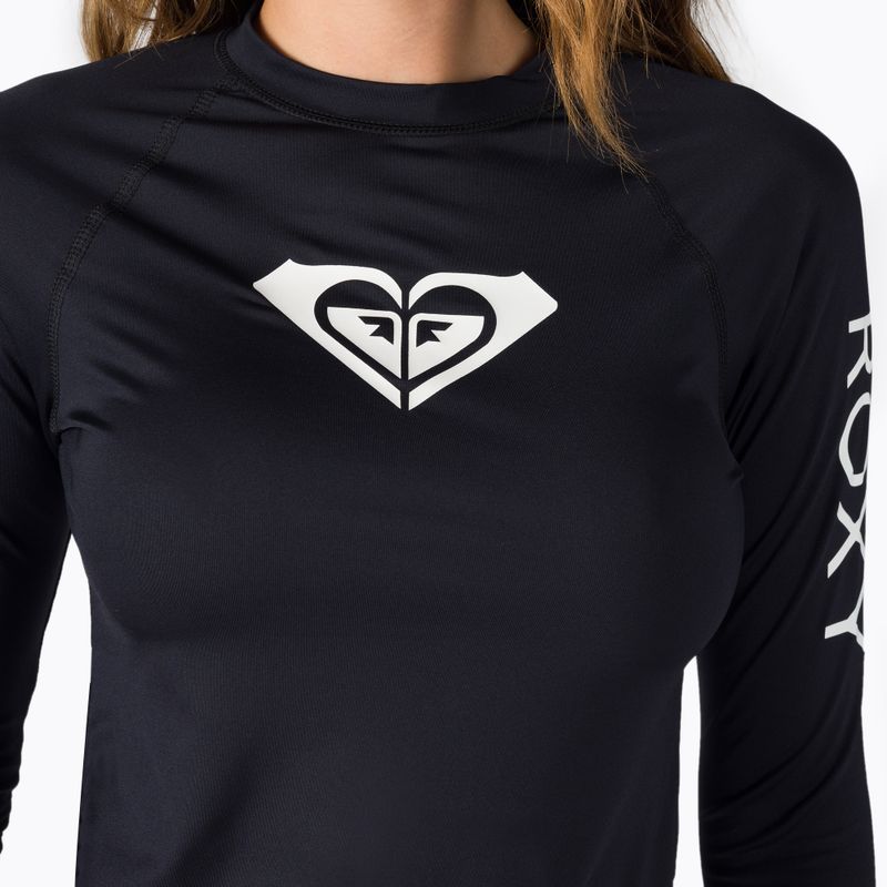 Dámské plavání s dlouhým rukávem ROXY Whole Hearted 2021 anthracite 4