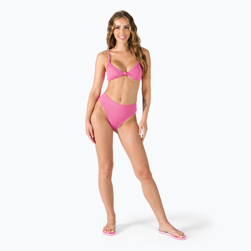 Horní díl plavek ROXY Love The Surf Knot 2021 pink guava 2