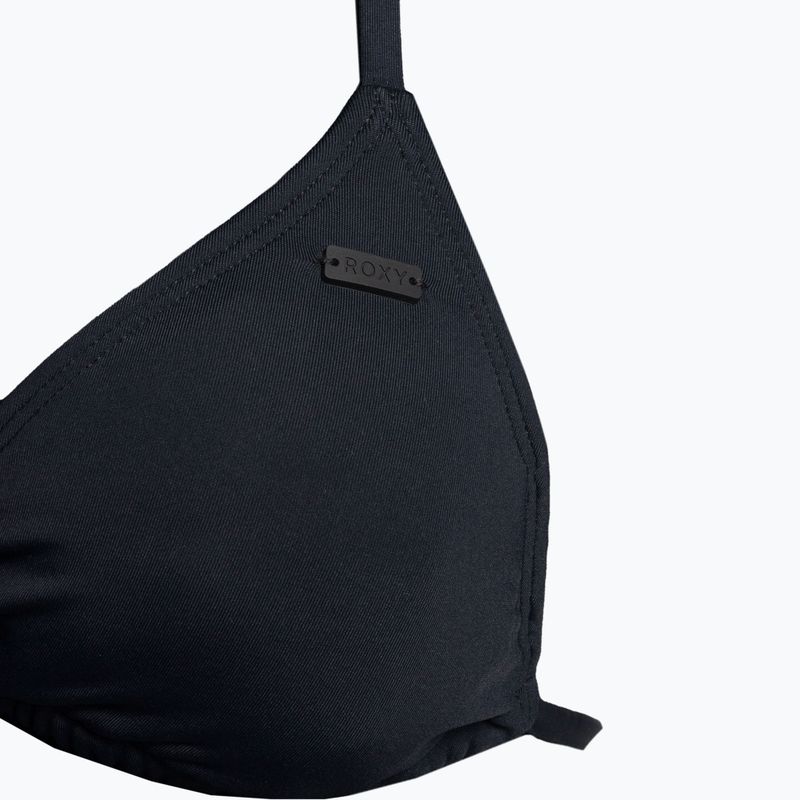 Horní díl plavek ROXY Beach Classics Mod Tiki Triangle 2021 anthracite 3