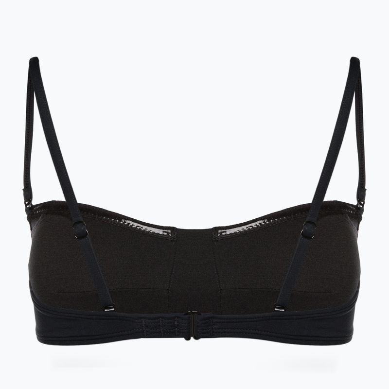 Horní díl plavek ROXY Beach Classics Bandeau 2021 anthracite 2