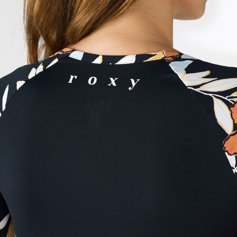 Dámské plavecké tričko ROXY Beach Classics 2021 anthracite/island vibes 4