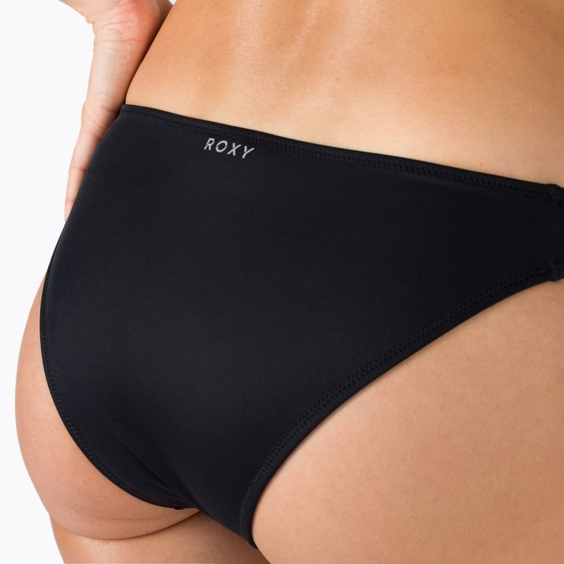 Spodní díl plavek ROXY Active Sporty 2021 anthracite/floral flow 4