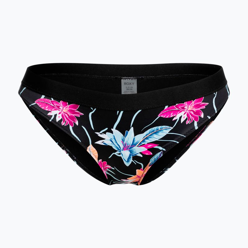 Spodní díl plavek ROXY Active 2021 anthracite/floral flow 5