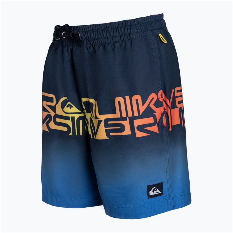 Quiksilver dětské plavecké šortky Word block 14' námořnická modrá EQBJV03403-BYJ6 3