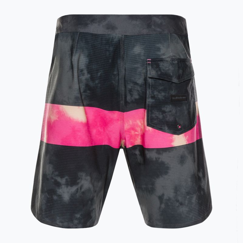 Quiksilver pánské plavecké šortky Highlite Arch 19' šedo-růžové EQYBS04648-MJY6 2