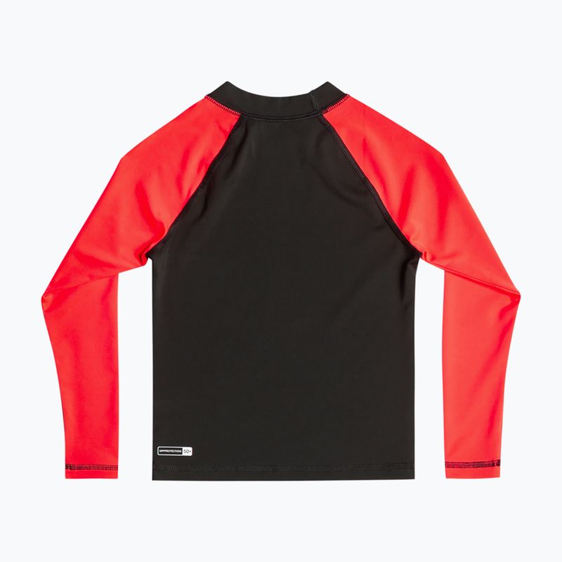 Dětské plavecké tričko Quiksilver Next Gen fiery coral 2