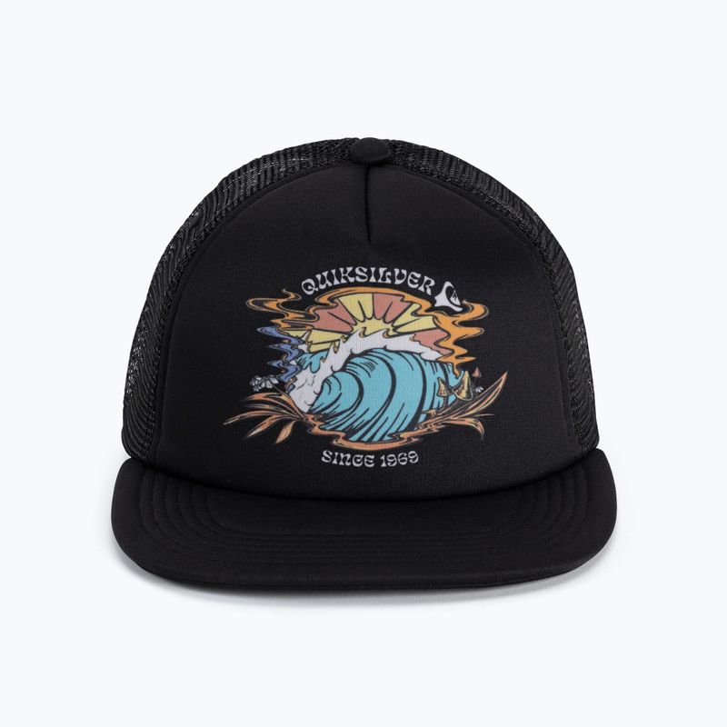 Dětská baseballová čepice Quiksilver Hard Shred black 4