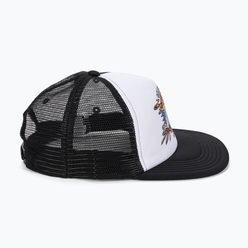 Dětská baseballová čepice Quiksilver Hard Shred white 3