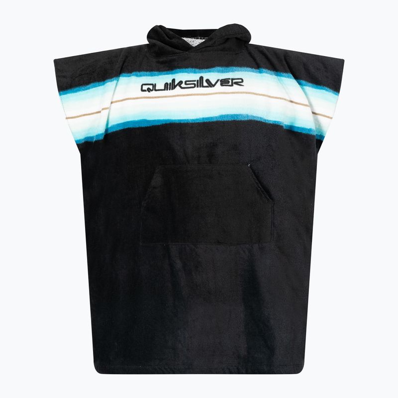 Dětská ponča Quiksilver Hoody Towel black/blue